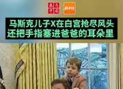马斯克眼角淤青进白宫！