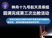 神舟十九号航天员乘组太空归来后首次公开亮相
