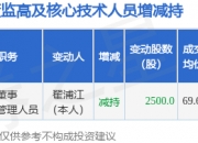 丝路视觉：7月9日高管丁鹏青减持股份合计10000股