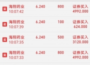 海翔药业：公司为全球头部药企和国内头部药企的临床三期创新药提供原料药及中间体CMO/CDMO服务