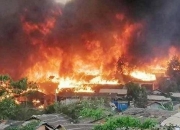 突发！伊拉克一座大型超市发生火灾，近50人死亡！视频显示：大楼高层燃起熊熊大火，多人在楼顶求救