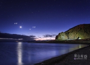 星空有约｜10月5日和6日傍晚看金星伴月映美苍穹