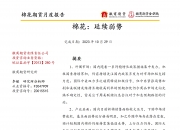 当前正值国内新棉大量上市之际 期价弱势震荡