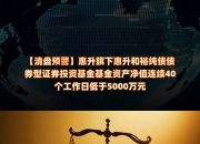 岁末债市顺风顺水 超九成纯债基金净值创历史新高