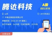 打新必看 | 12月9日一只新股申购