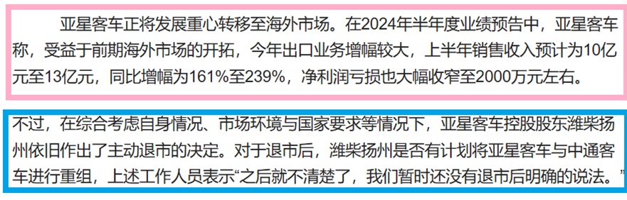 中通客车:上半年净利润1.11亿元 同比增114.64%