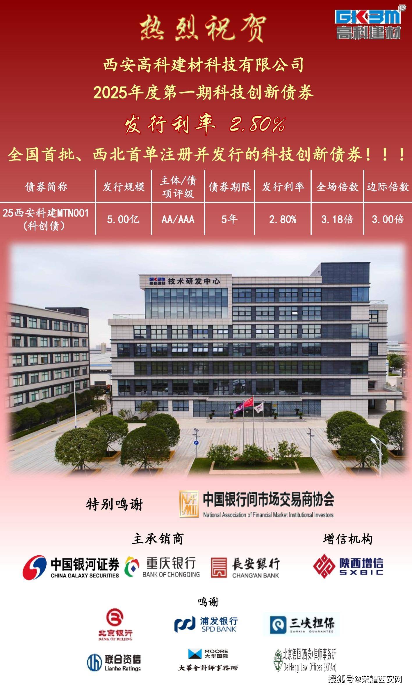 绍兴银行发行6亿元科技创新金融债券