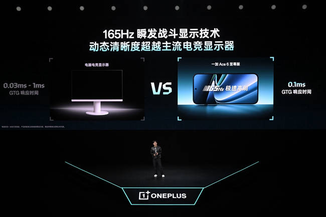 一加发布Ace 6至尊版手机 多项技术发布提升移动游戏体验