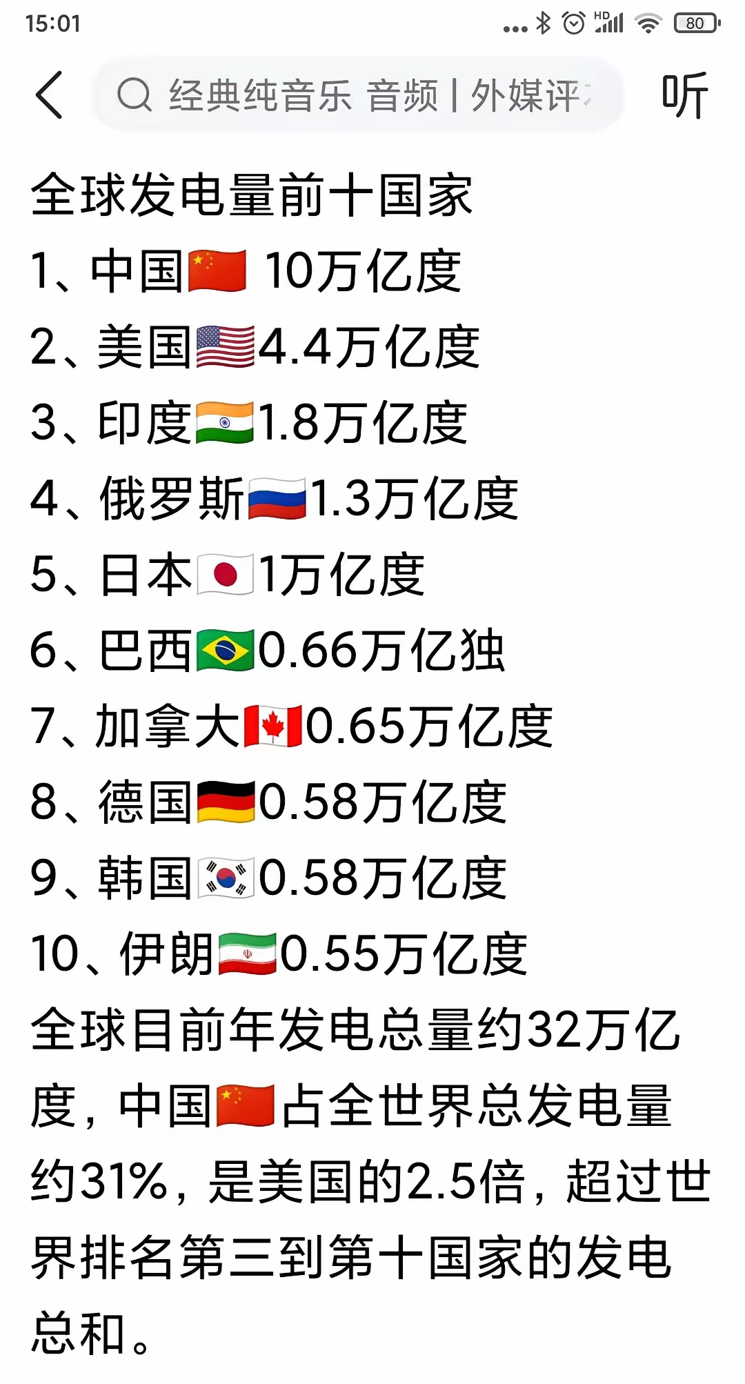 一季度世界最大清洁能源走廊发电量超618亿千瓦时，同比增长7.19%